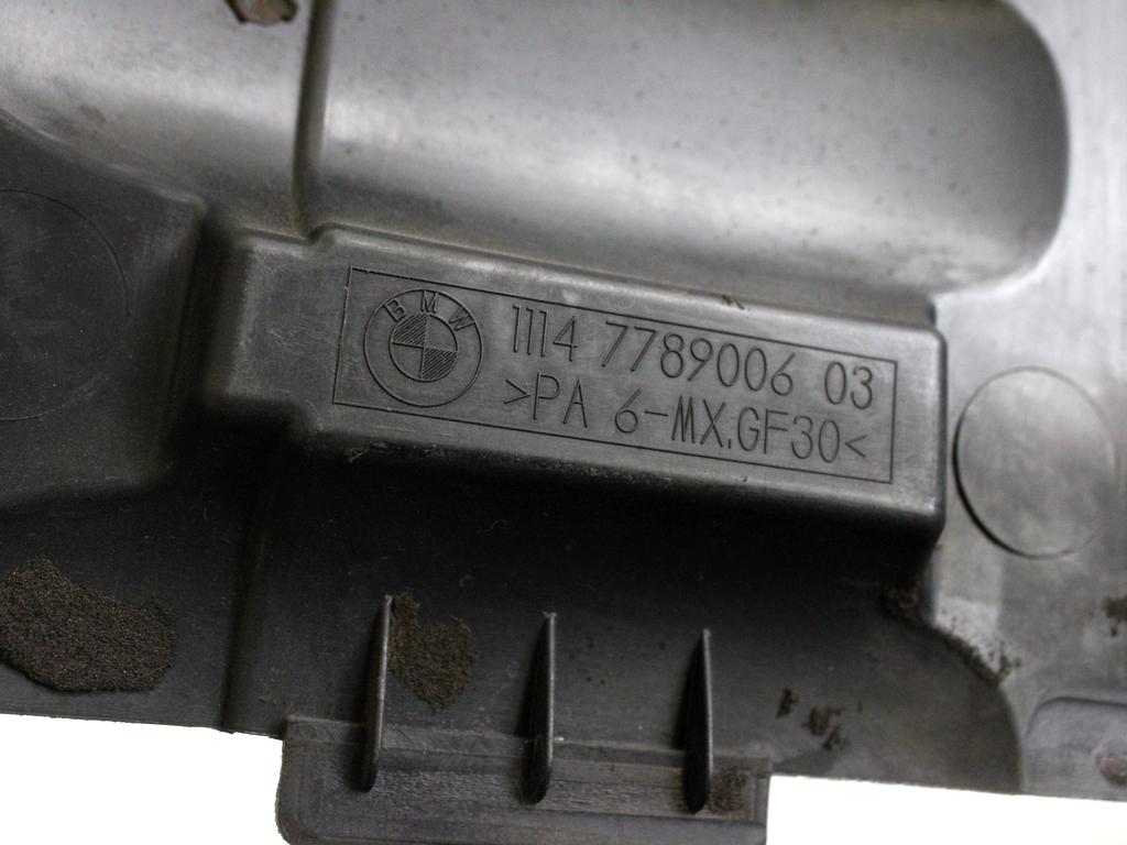 11147789006 RIVESTIMENTO COVER COPRI MOTORE BMW SERIE 1 118 D E87 2.0 D 90KW 6M 5P (2004) RICAMBIO USATO 