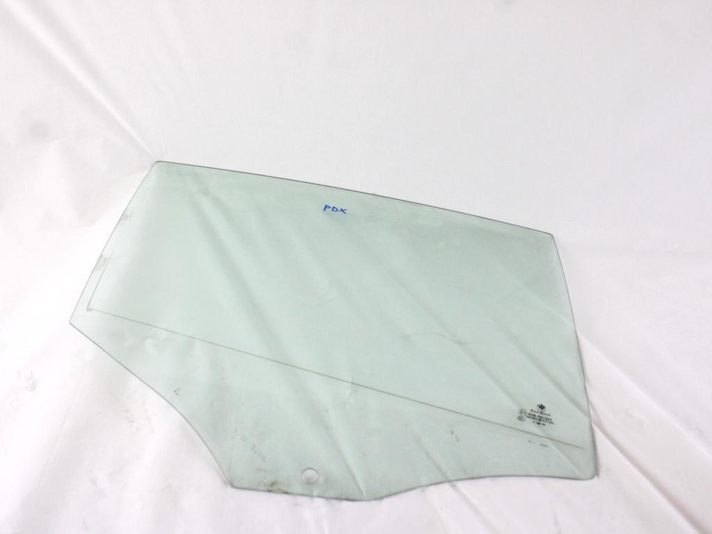 51357067794 VETRO SCENDENTE PORTA POSTERIORE DESTRA BMW SERIE 1 118 D E87 2.0 D 90KW 6M 5P (2004) RICAMBIO USATO 