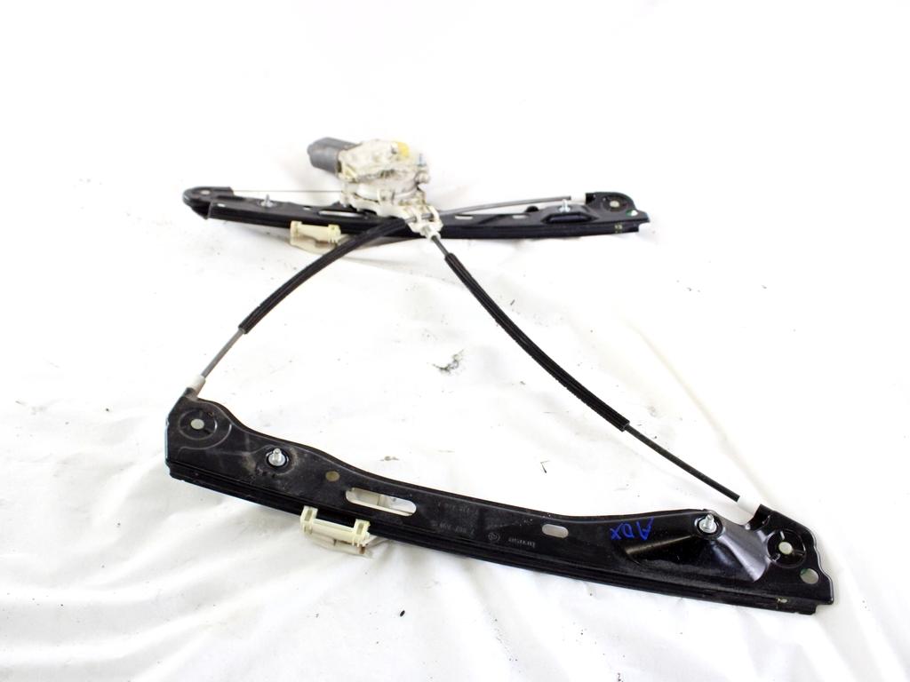 7067796 MOTORINO MECCANISMO ALZA-VETRO ALZA-CRISTALLO PORTA ANTERIORE DESTRA BMW SERIE 1 118 D E87 2.0 D 90KW 6M 5P (2004) RICAMBIO USATO 67626927028
