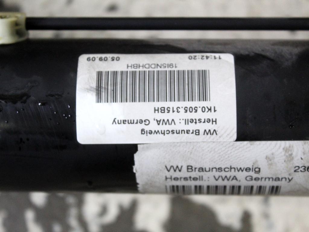1K0505315BH PONTE ASSALE POSTERIORE VOLKSWAGEN GOLF PLUS 1.4 B 90KW 6M 5P (2009) RICAMBIO USATO CON MOZZI E FUSELLI 1K0500045RE