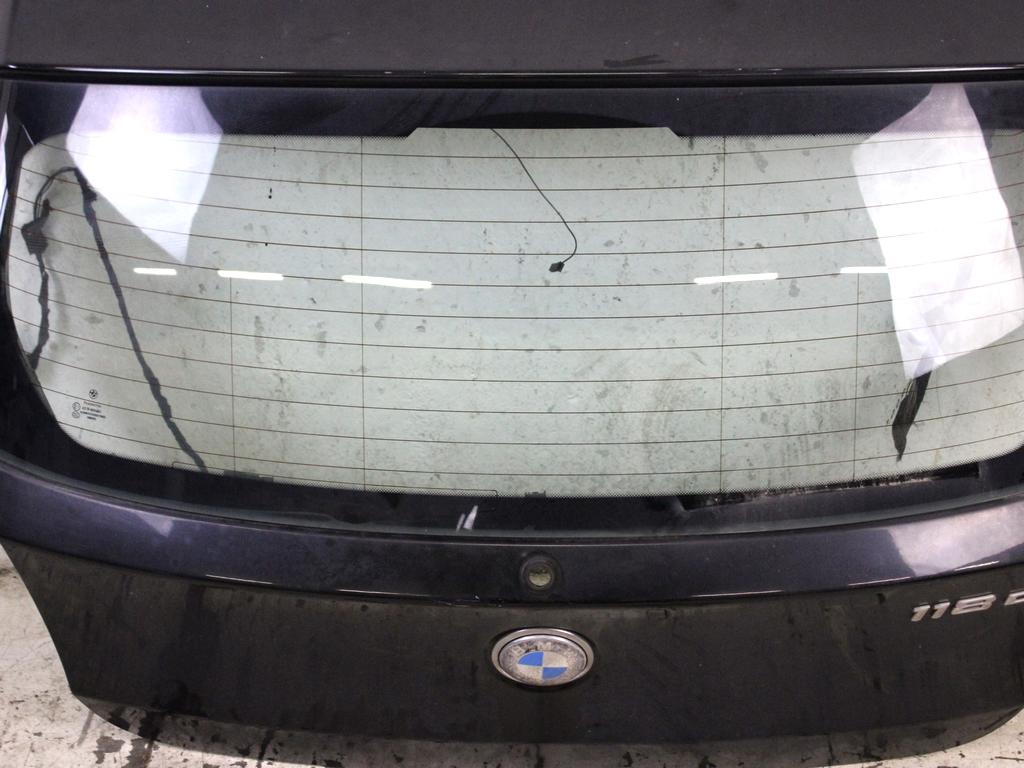 41627133898 PORTELLONE COFANO POSTERIORE BAULE BMW SERIE 1 118 D E87 2.0 D 90KW 6M 5P (2004) RICAMBIO USATO CON LUNOTTO TERMICO