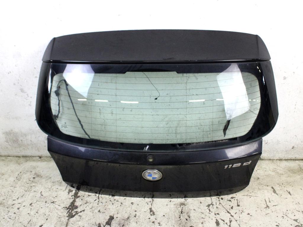 41627133898 PORTELLONE COFANO POSTERIORE BAULE BMW SERIE 1 118 D E87 2.0 D 90KW 6M 5P (2004) RICAMBIO USATO CON LUNOTTO TERMICO