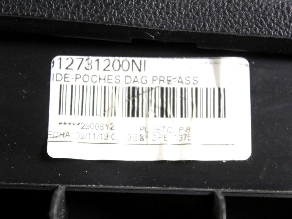 682525309R CASSETTO PORTAOGGETTI CRUSCOTTO LATO DESTRO RENAULT KADJAR 1.7 D 4X4 110KW 6M 5P (2019) RICAMBIO USATO
