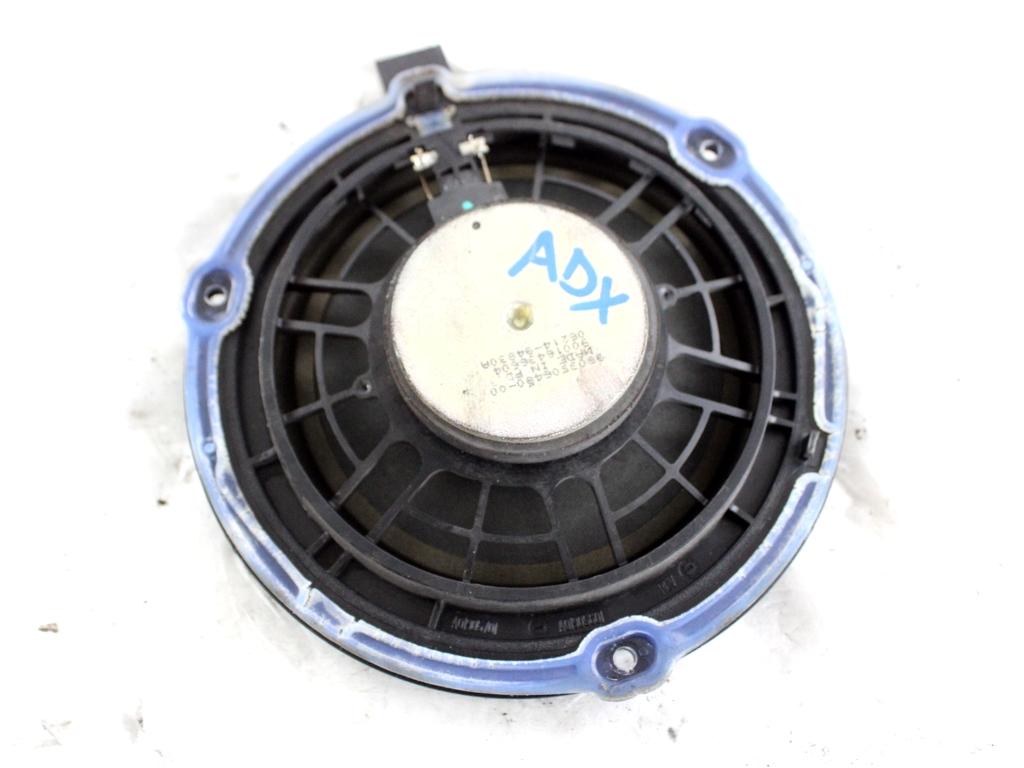 9803506480 CASSA ALTOPARLANTE PORTA PEUGEOT 208 1.4 D 50KW 5M 5P (2014) RICAMBIO USATO