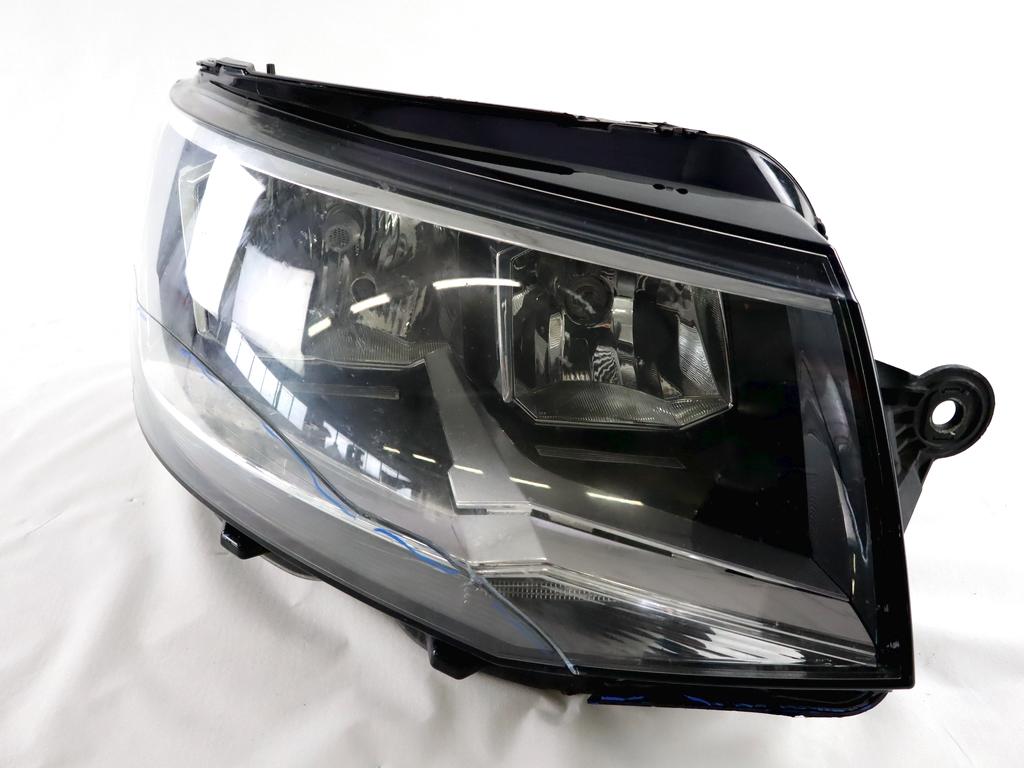 7E1941006A FARO FANALE ANTERIORE DESTRO VOLKSWAGEN TRANSPORTER T6 2.0 TDI RICAMBIO USATO LENTE TRASPARENTE E RETRO DANNEGGIATI