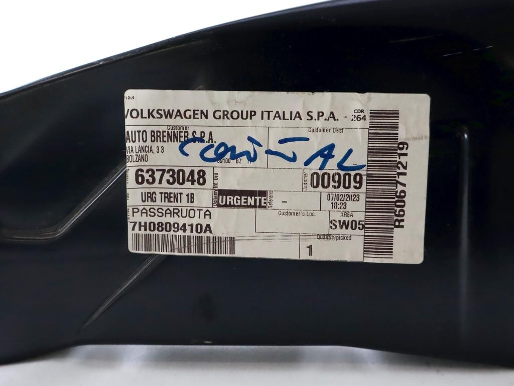 7H0809410A LAMIERATO ARCO PASSARUOTA ANTERIORE DESTRO VOLKSWAGEN TRANSPORTER T6 2.0 TDI RICAMBIO USATO