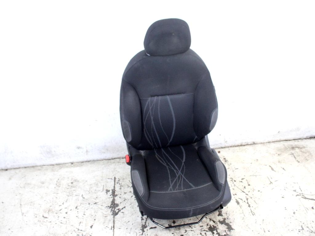 1608319980 SEDILE ANTERIORE SINISTRO GUIDATORE PEUGEOT 208 1.4 D 50KW 5M 5P (2014) RICAMBIO USATO