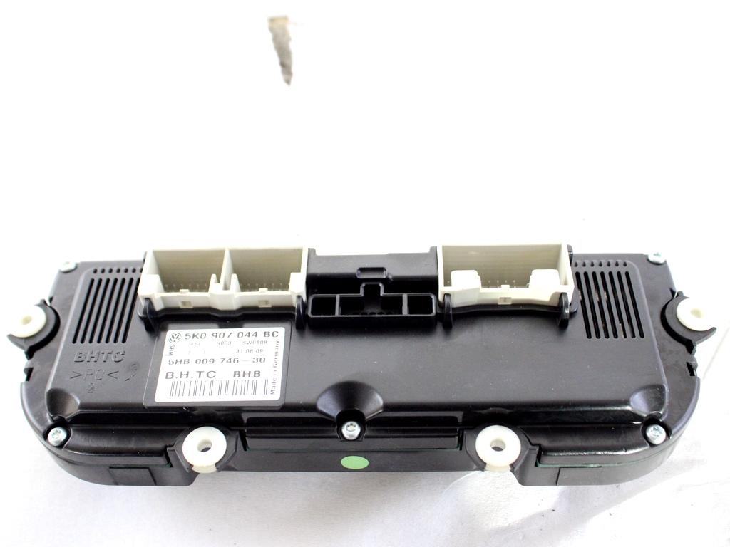 5K0907044BC CENTRALINA GRUPPO DI COMANDO CLIMATIZZATORE CLIMA A/C AUTOMATICO VOLKSWAGEN GOLF PLUS 1.4 B 90KW 6M 5P (2009) RICAMBIO USATO