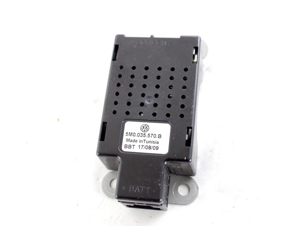 5M0035570B CENTRALINA AMPLIFICATORE ANTENNA VOLKSWAGEN GOLF PLUS 1.4 B 90KW 6M 5P (2009) RICAMBIO USATO