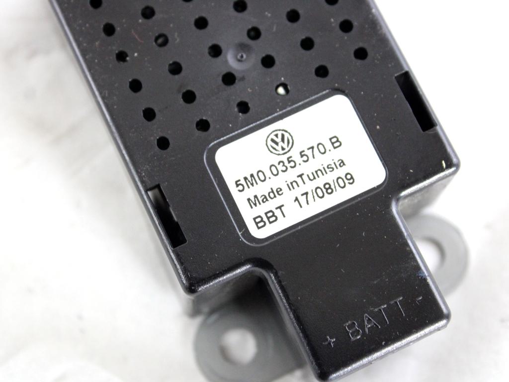 5M0035570B CENTRALINA AMPLIFICATORE ANTENNA VOLKSWAGEN GOLF PLUS 1.4 B 90KW 6M 5P (2009) RICAMBIO USATO