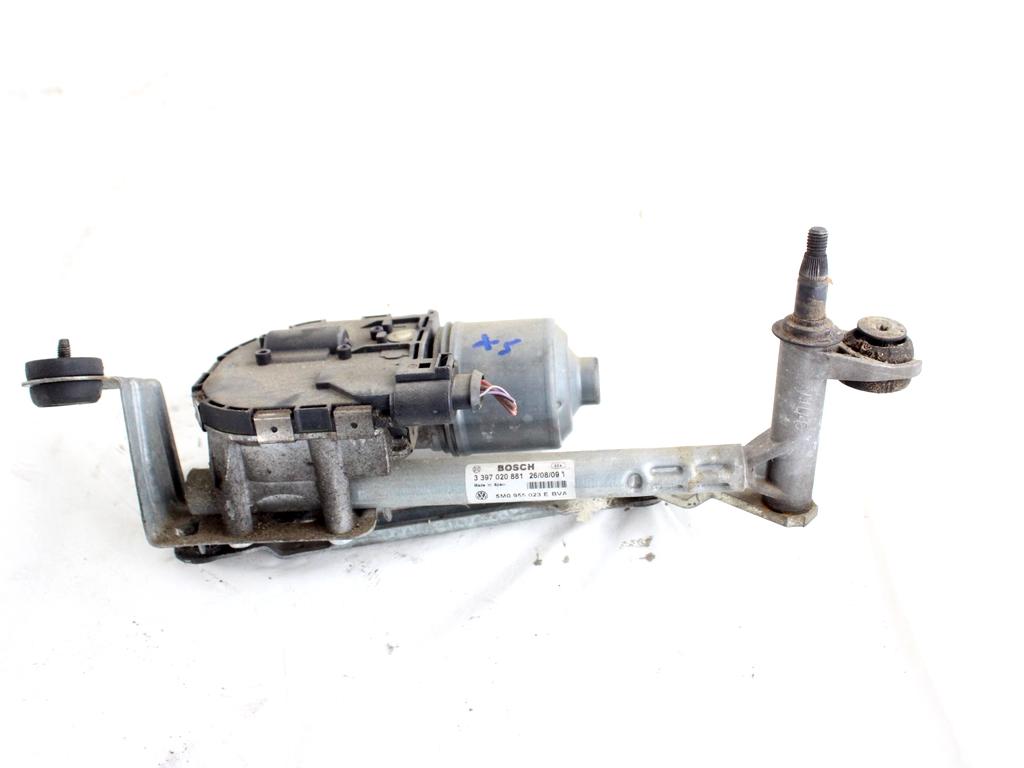 5M0955023G MOTORINO ASTA TERGIPARABREZZA VOLKSWAGEN GOLF PLUS 1.4 B 90KW 6M 5P (2009) RICAMBIO USATO 5M0955023E 3397020881