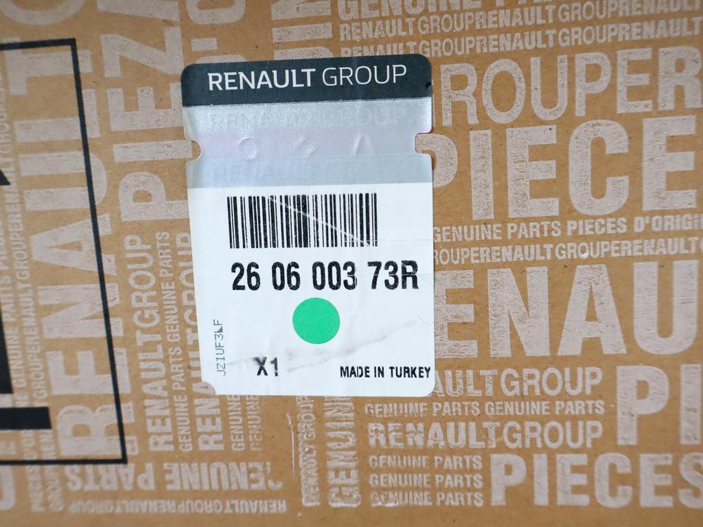 260608367R FARO FANALE ANTERIORE SINISTRO RENAULT NEW CLIO 1.2 B 54KW 5M 5P (2018) RICAMBIO USATO 