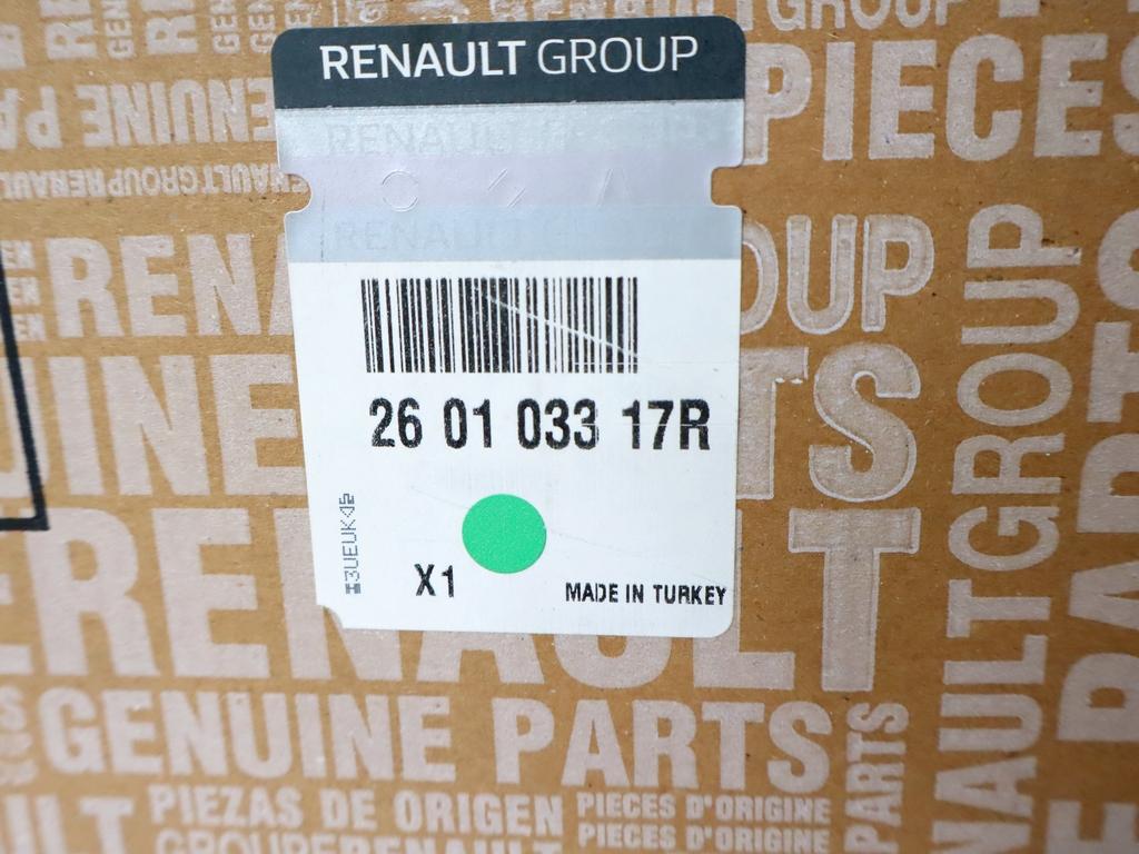 260100653R FARO FANALE ANTERIORE DESTRO RENAULT NEW CLIO 1.2 B 54KW 5M 5P (2018) RICAMBIO USATO SUPPORTI DANNETGGIATI