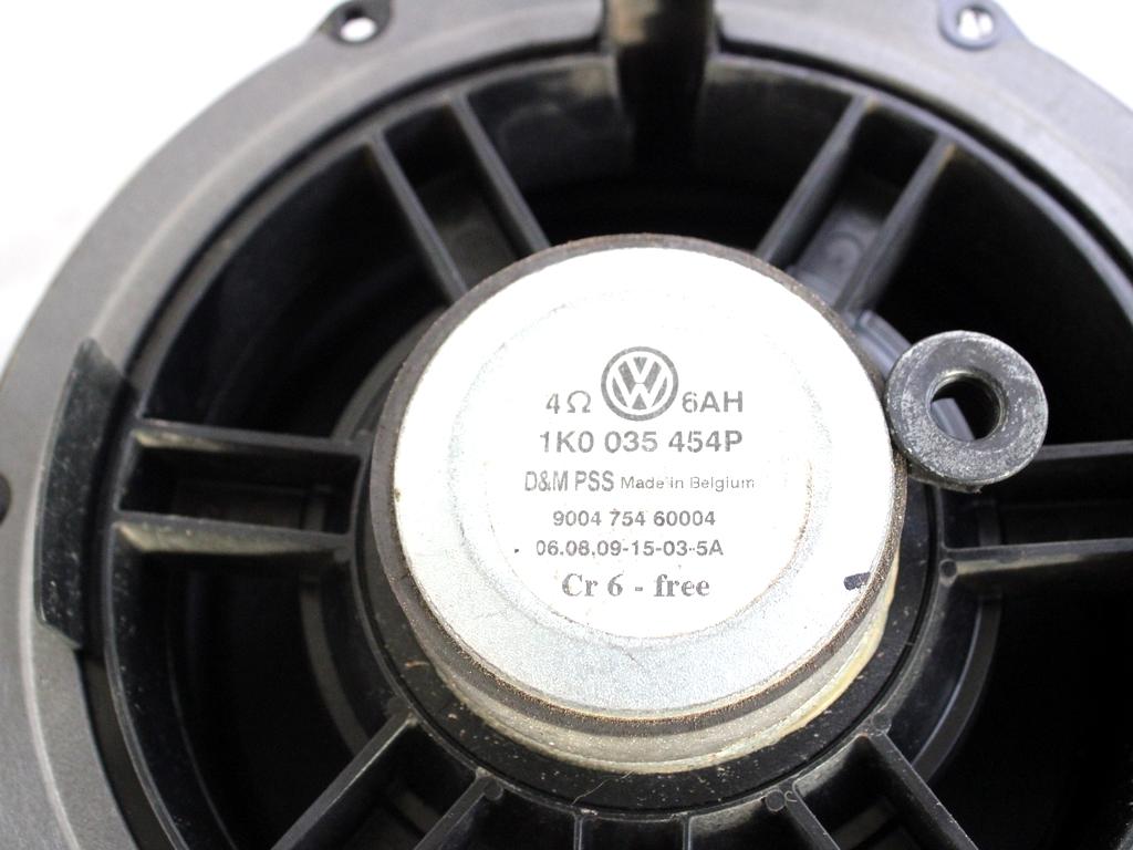 1K0035454P CASSA ALTOPARLANTE PORTA VOLKSWAGEN GOLF PLUS 1.4 B 90KW 6M 5P (2009) RICAMBIO USATO