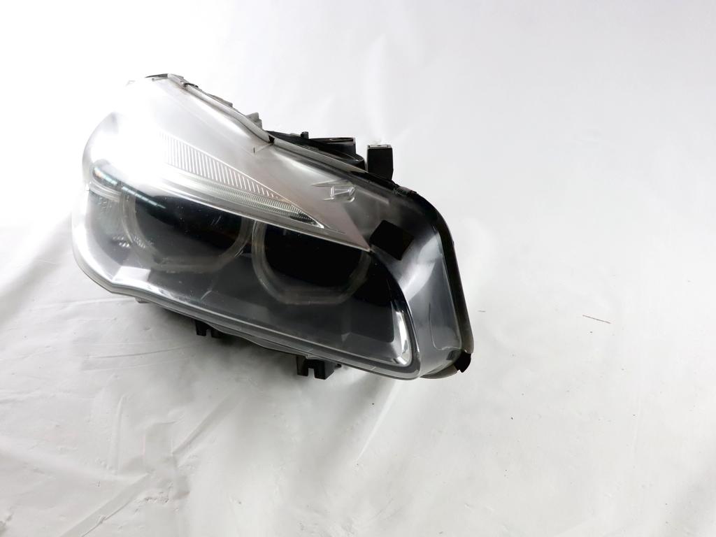63117391402 FARO FANALE ANTERIORE DESTRO LED BMW SERIE 2 216D F45 ACTIVE TOURER 1.5 D 85KW 6M 5P (2015) RICAMBIO USATO SCOCCA E LENTE TRASPARENTE DANNEGGIATI
