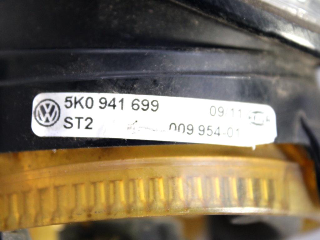 5K0941699 FARO FANALE PROIETTORE FENDINEBBIA ANTERIORE SINISTRO VOLKSWAGEN GOLF PLUS 1.4 B 90KW 6M 5P (2009) RICAMBIO USATO