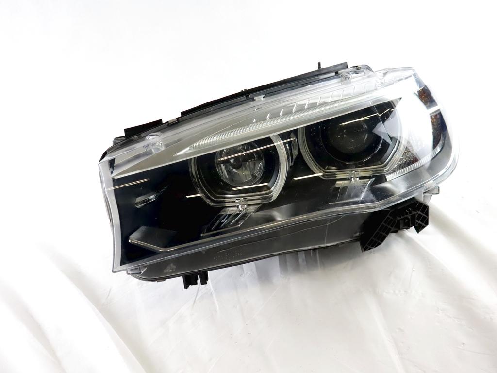 63117317105 FARO FANALE ANTERIORE SINISTRO BMW SERIE X5 F15 3.0 D AUT 160KW (2016) RICAMBIO USATO LENTE TRASPARENTE DANNEGGIATA