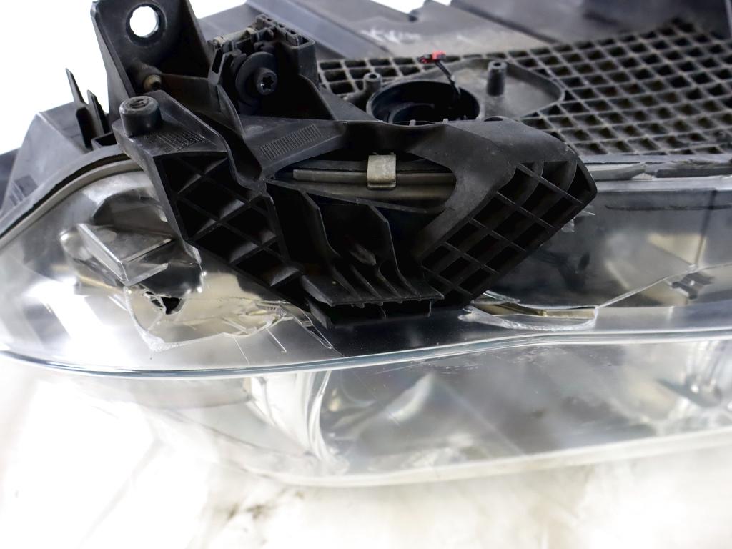 63117317105 FARO FANALE ANTERIORE SINISTRO BMW SERIE X5 F15 3.0 D AUT 160KW (2016) RICAMBIO USATO LENTE TRASPARENTE DANNEGGIATA