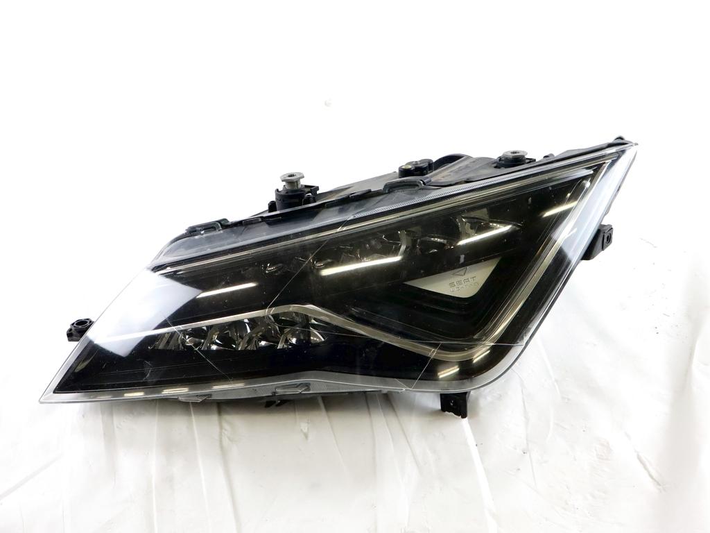 5F1941007C FARO FANALE ANTERIORE SINISTRO SEAT LEON ST SW 1.4 M 81KW 6M 5P (2015) RICAMBIO USATO SUPPORTI DANNEGGIATI