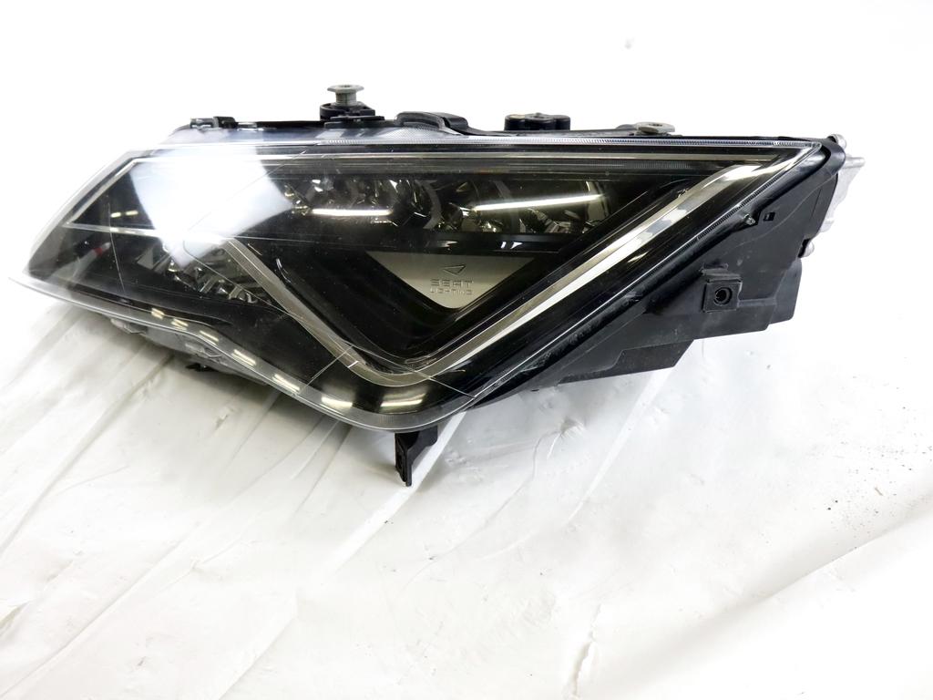 5F1941007C FARO FANALE ANTERIORE SINISTRO SEAT LEON ST SW 1.4 M 81KW 6M 5P (2015) RICAMBIO USATO SUPPORTI DANNEGGIATI