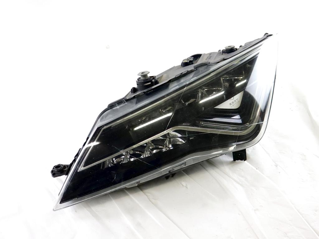 5F1941007C FARO FANALE ANTERIORE SINISTRO SEAT LEON ST SW 1.4 M 81KW 6M 5P (2015) RICAMBIO USATO SUPPORTI DANNEGGIATI