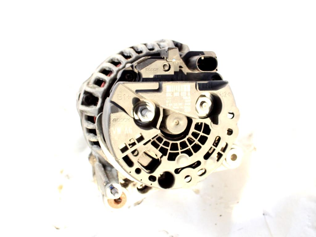 03C903023A ALTERNATORE VOLKSWAGEN GOLF PLUS 1.4 B 90KW 6M 5P (2009) RICAMBIO USATO