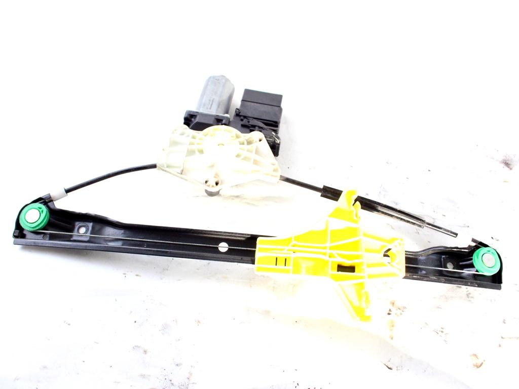 5M0839461 MOTORINO MECCANISMO ALZA-VETRO ALZA-CRISTALLO PORTA POSTERIORE SINISTRA VOLKSWAGEN GOLF PLUS 1.4 B 90KW 6M 5P (2009) RICAMBIO USATO 5M0839401F