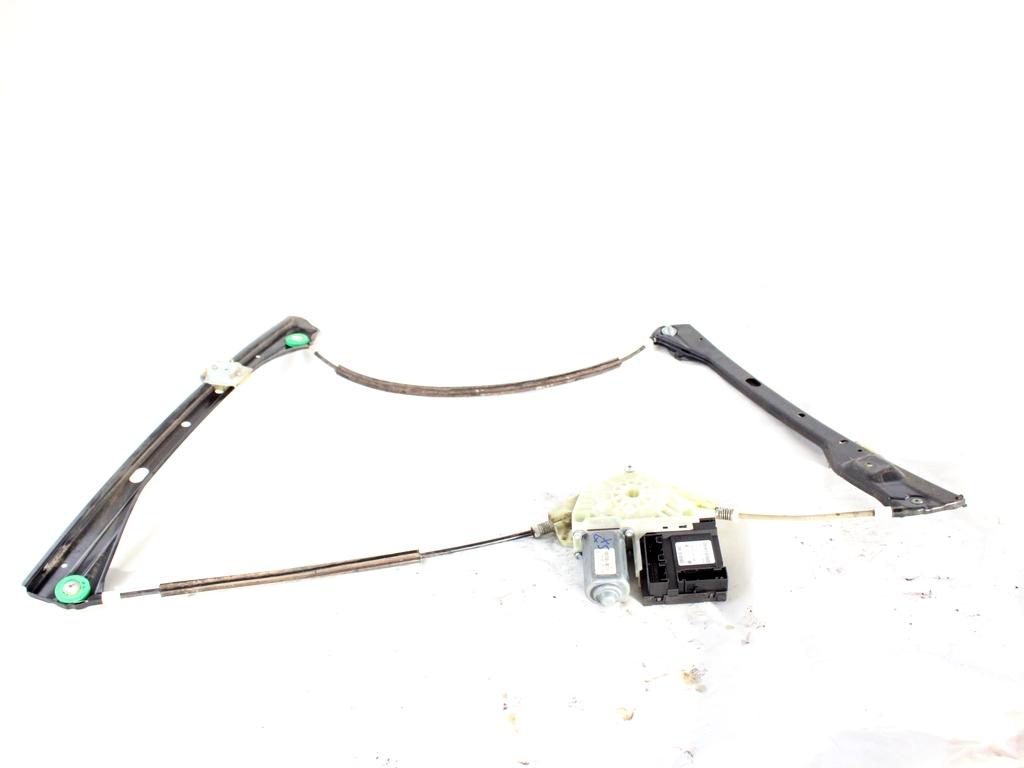 5M0837461 MOTORINO MECCANISMO ALZA-VETRO ALZA-CRISTALLO PORTA ANTERIORE SINISTRA VOLKSWAGEN GOLF PLUS 1.4 B 90KW 6M 5P (2009) RICAMBIO USATO 5M1837401Q