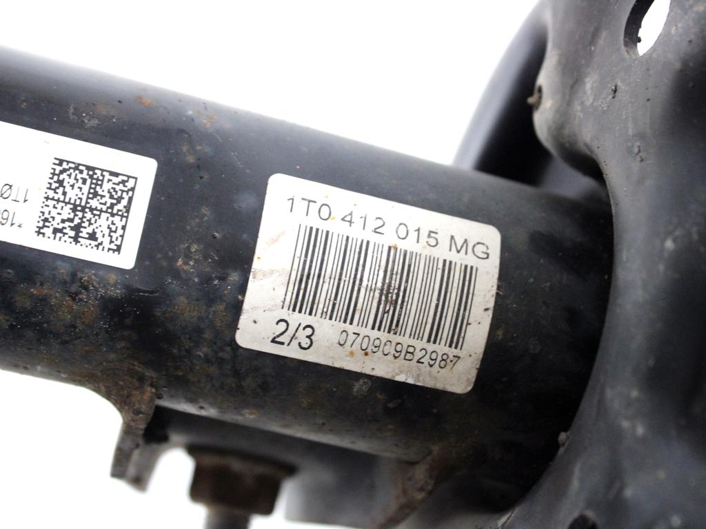 1T0413031HN AMMORTIZZATORE SOSPENSIONE ANTERIORE DESTRO O SINISTRO VOLKSWAGEN GOLF PLUS 1.4 B 90KW 6M 5P (2009) RICAMBIO USATO