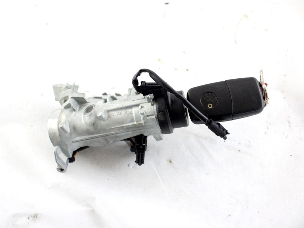 03C906016 KIT ACCENSIONE AVVIAMENTO VOLKSWAGEN GOLF PLUS 1.4 B 90KW 6M 5P (2009) RICAMBIO USATO CON CENTRALINA MOTORE, QUADRO STRUMENTI CONTACHILOMETRI, BLOCCHETTI ACCENSIONE APERTURA CON DOPPIA CHIAVE 1K0905851B 1K0937086C 5M0920882X