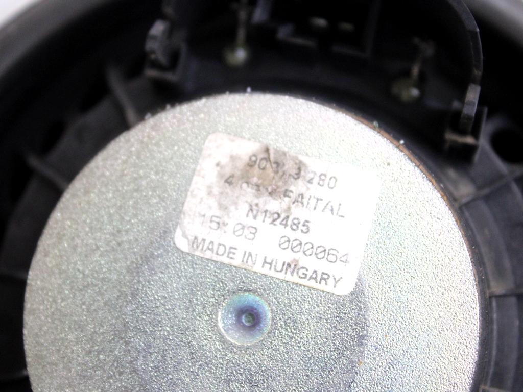 90510071 CASSA ALTOPARLANTE PORTA POSTERIORE OPEL CORSA E 1.2 B 51KW 5M 5P (2016) RICAMBIO USATO