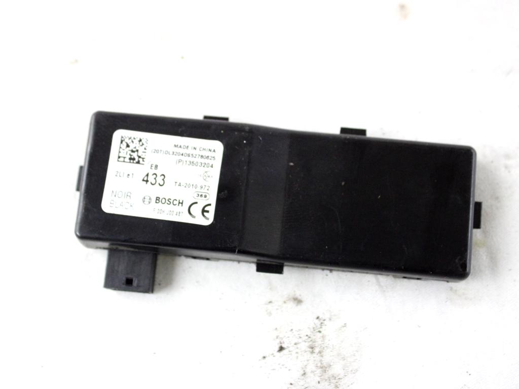 13503204 ANTENNA RICEVITORE CHIUSURA CENTRALIZZATA OPEL CORSA E 1.2 B 51KW 5M 5P (2016) RICAMBIO USATO