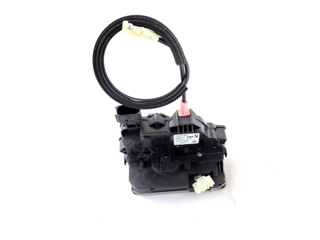 13431845 CHIUSURA SERRATURA PORTA POSTERIORE DESTRA OPEL CORSA E 1.2 B 51KW 5M 5P (2016) RICAMBIO USATO