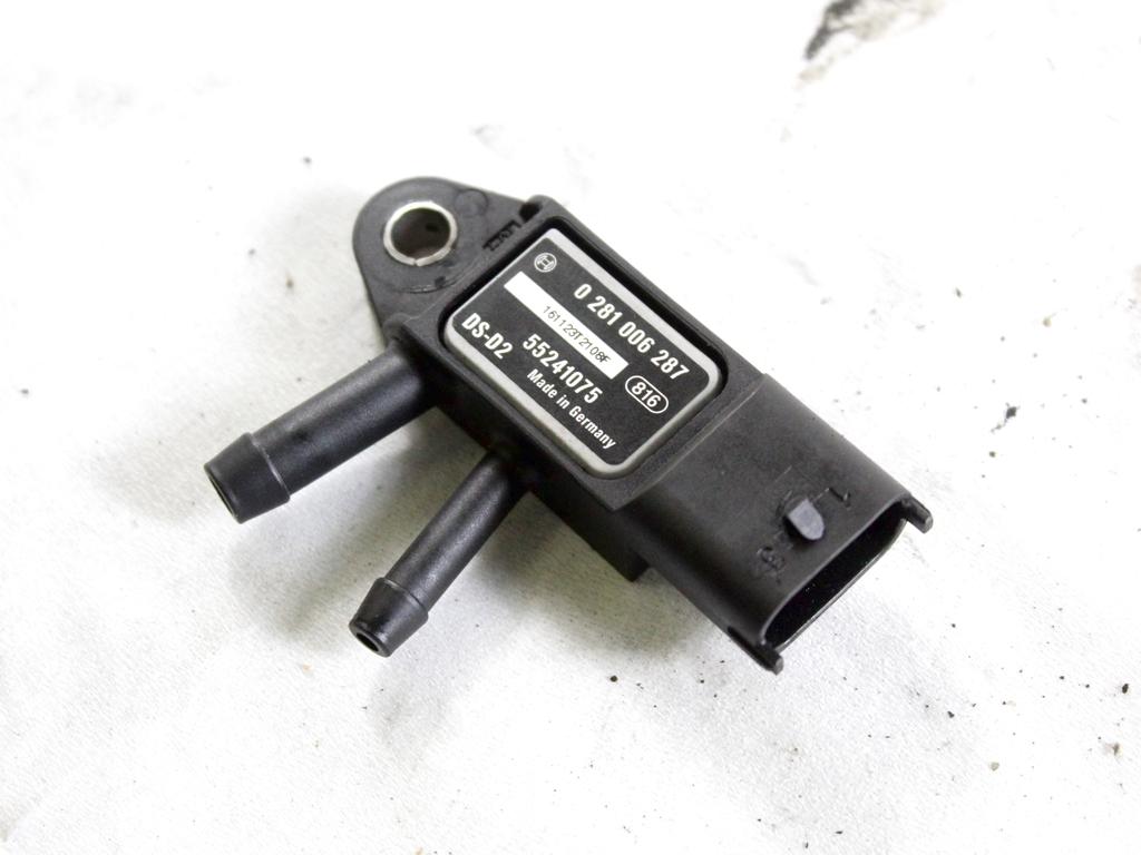 55241075 SENSORE DI PRESSIONE SCARICO FIAT DOBLO 1.6 D 88KW (2016) RICAMBIO USATO