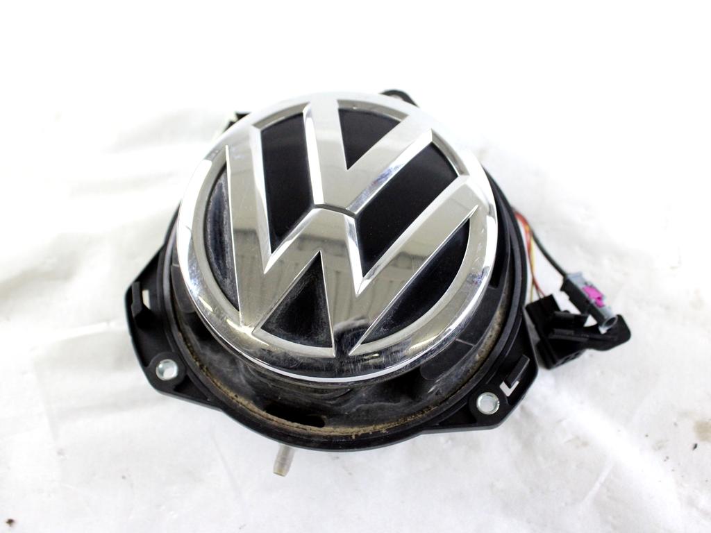 2G6827469FOD MANIGLIA ESTERNA PORTELLONE COFANO POSTERIORE BAULE CON STEMMA VOLKSWAGEN T-ROC 1.0 B 85KW 6M 5P (2018) RICAMBIO USATO
