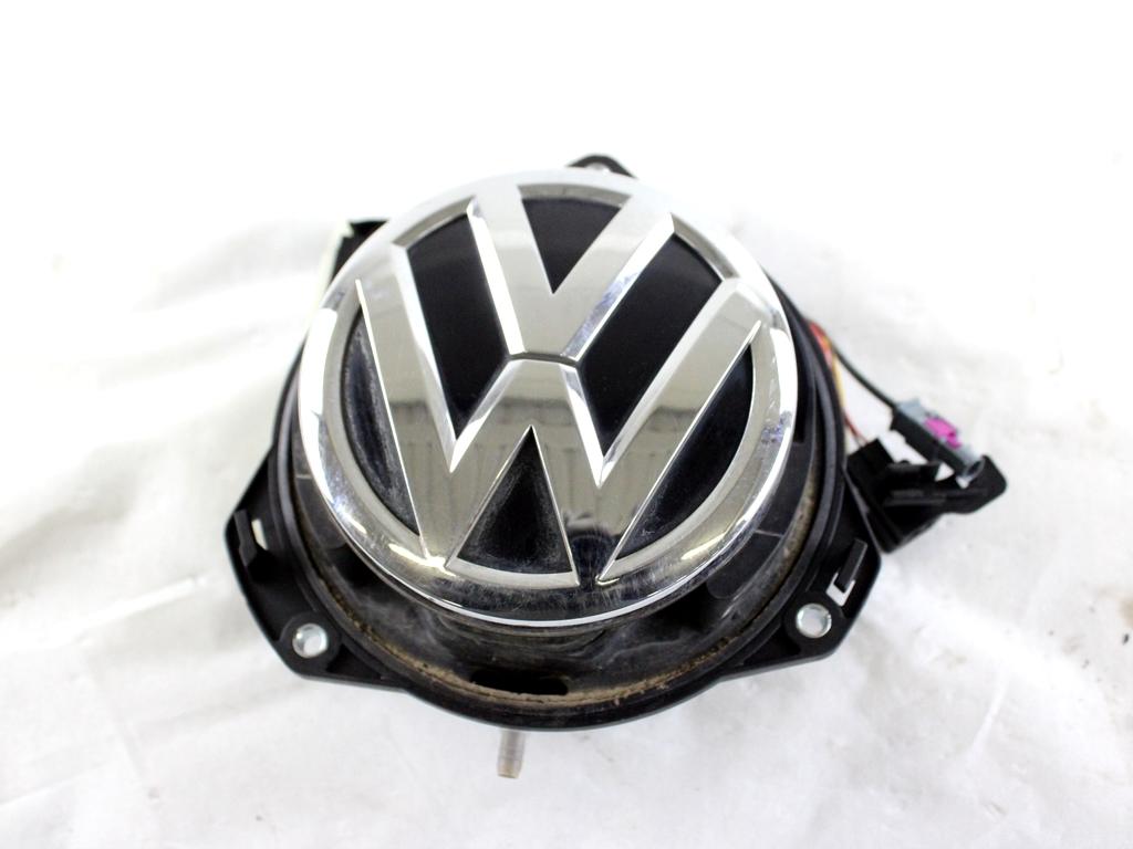 2G6827469FOD MANIGLIA ESTERNA PORTELLONE COFANO POSTERIORE BAULE CON STEMMA VOLKSWAGEN T-ROC 1.0 B 85KW 6M 5P (2018) RICAMBIO USATO