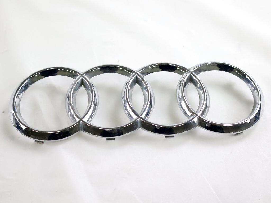 4H0853605C STEMMA FREGIO LOGO EMBLEMA AUDI A6 C7 AVANT SW 2.0 D 140KW 4X4 5P AUT (2014) RICAMBIO USATO