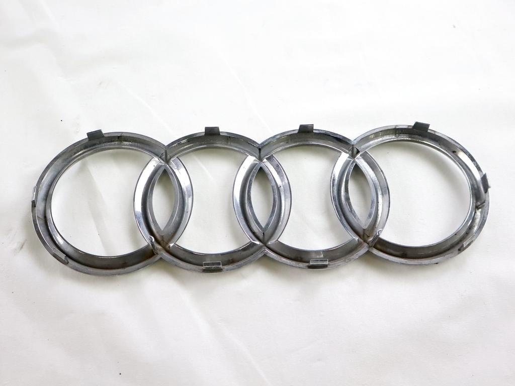 4H0853605C STEMMA FREGIO LOGO EMBLEMA AUDI A6 C7 AVANT SW 2.0 D 140KW 4X4 5P AUT (2014) RICAMBIO USATO