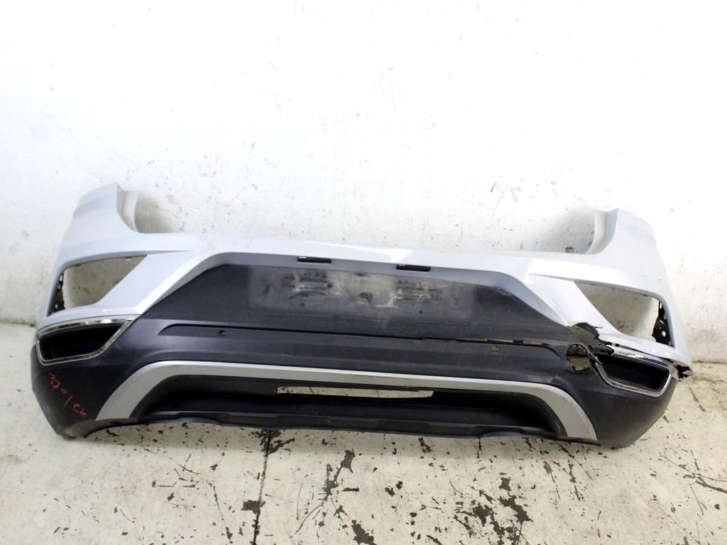 2GA807301AB PARAURTI POSTERIORE VOLKSWAGEN T-ROC 1.0 B 85KW 6M 5P (2018) RICAMBIO USATO DANNEGGIATO