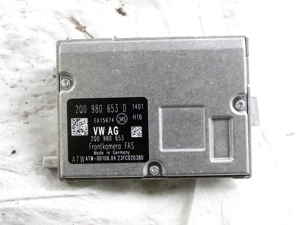 2Q0980653D CENTRALINA TELECAMERA ANTERIORE VOLKSWAGEN T-ROC 1.0 B 81KW 6M 5P (2023) RICAMBIO USATO
