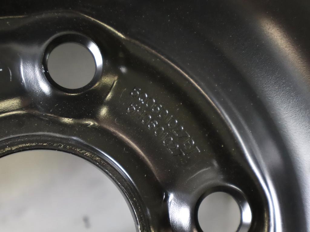 5Q0601027BT RUOTINO DI SCORTA LINGLONG T125/70 R18 99M VOLKSWAGEN T-ROC 1.0 B 81KW 6M 5P (2023) RICAMBIO USATO CON CERCHIO IN FERRO DA 18 POLLICI 5 FORI 3.5JX18H2 ET 25.5 INTERASSE 5X112
