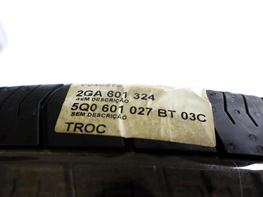 5Q0601027BT RUOTINO DI SCORTA LINGLONG T125/70 R18 99M VOLKSWAGEN T-ROC 1.0 B 81KW 6M 5P (2023) RICAMBIO USATO CON CERCHIO IN FERRO DA 18 POLLICI 5 FORI 3.5JX18H2 ET 25.5 INTERASSE 5X112