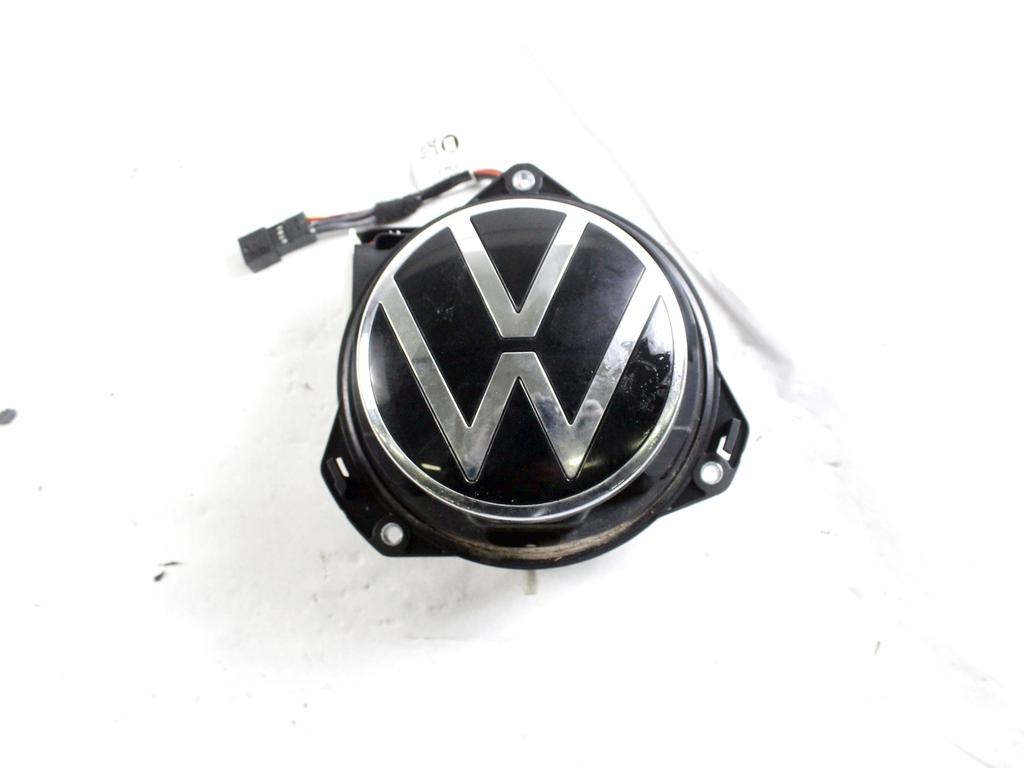 5H0971375 STEMMA MANIGLIA ESTERNA PORTELLONE COFANO POSTERIORE BAULE VOLKSWAGEN GOLF 8 GTD 2.0 D 147KW 5P (2023) RICAMBIO USATO