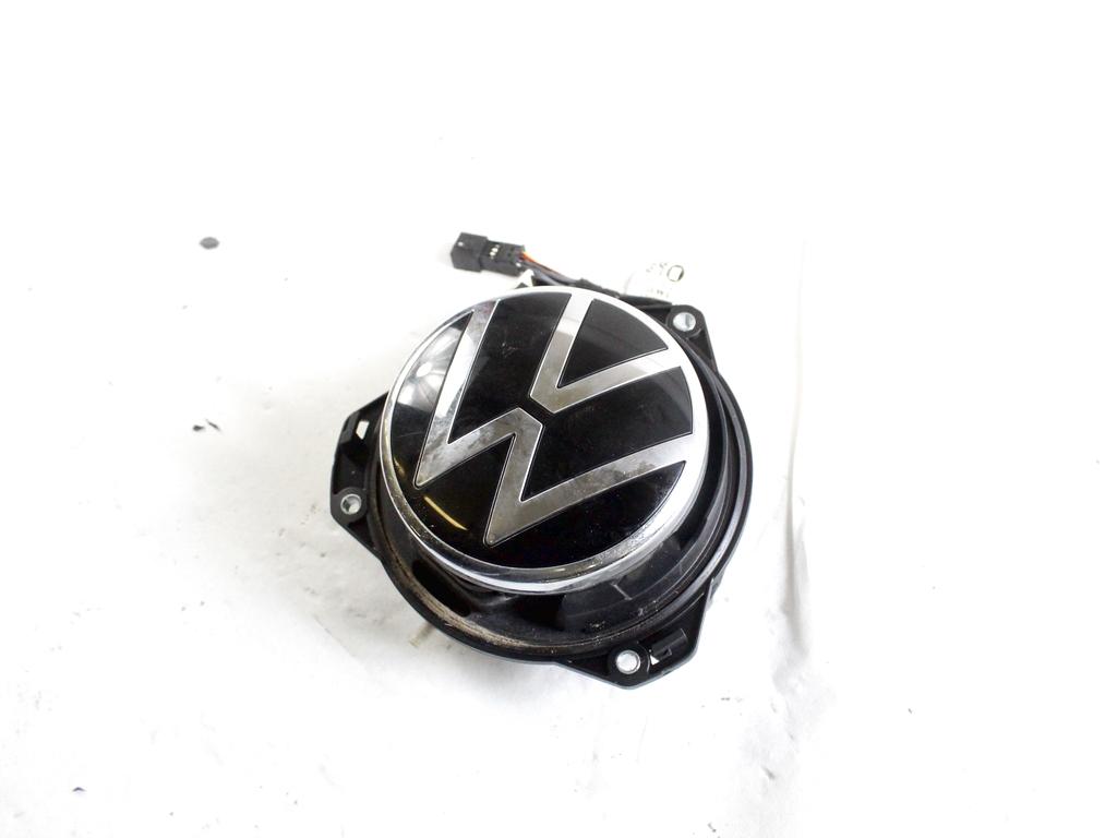 5H0971375 STEMMA MANIGLIA ESTERNA PORTELLONE COFANO POSTERIORE BAULE VOLKSWAGEN GOLF 8 GTD 2.0 D 147KW 5P (2023) RICAMBIO USATO