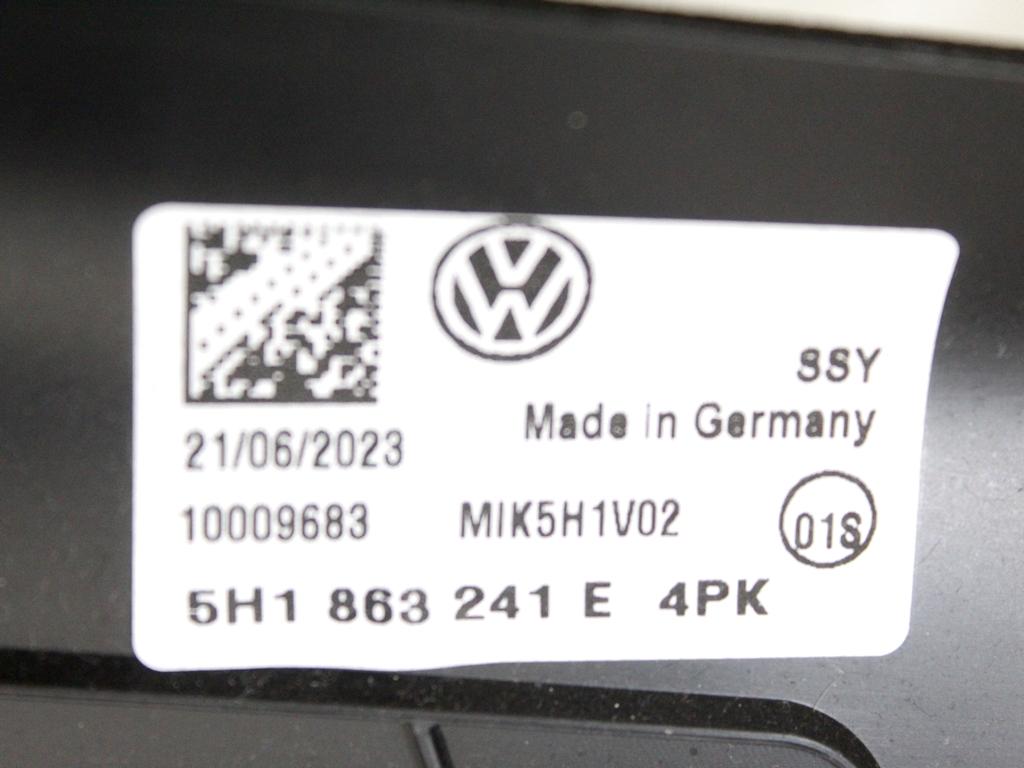 5H0863241A TUNNEL CENTRALE CON BRACCIOLO IN PELLE VOLKSWAGEN GOLF 8 GTD 2.0 D 147KW 5P (2023) RICAMBIO USATO