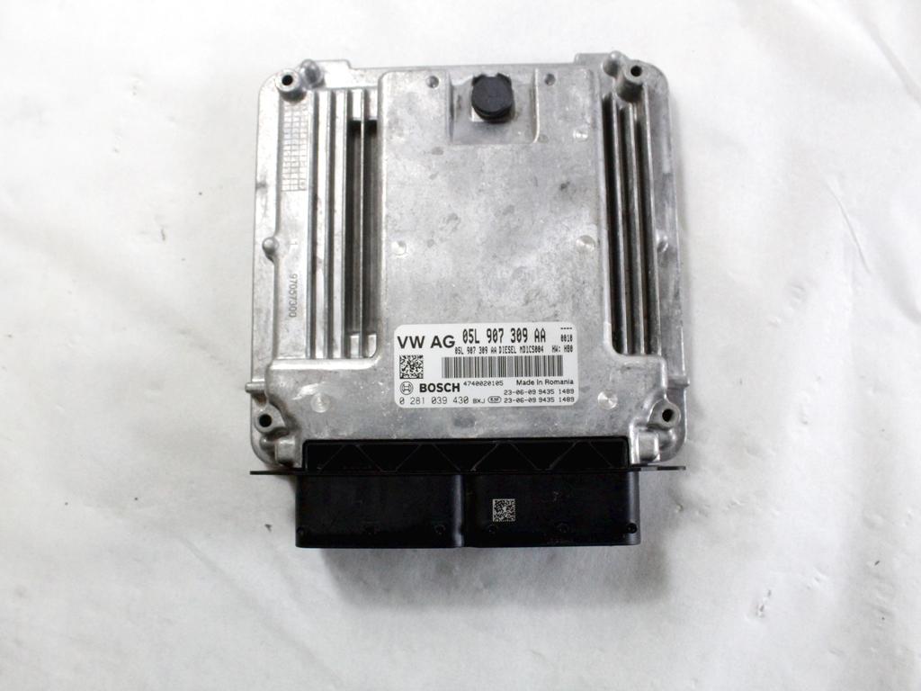 05L907309AA KIT ACCENSIONE AVVIAMENTO VOLKSWAGEN GOLF 8 GTD 2.0 D 147KW 5P (2023) RICAMBIO USATO CON CENTRALINA MOTORE, BLOCCHETTI ACCENSIONE APERTURA CON CHIAVE 5WA937086AT 2Q0905861B 5H0920340C