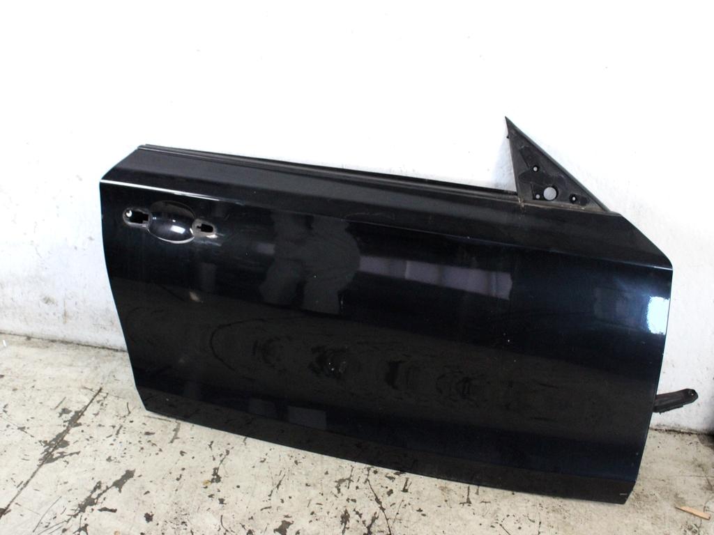 41007207446 PORTA ANTERIORE DESTRA PASSEGGERO BMW SERIE 1 123D E82 2.0 D 150KW 6M 2P (2009) RICAMBIO USATO 