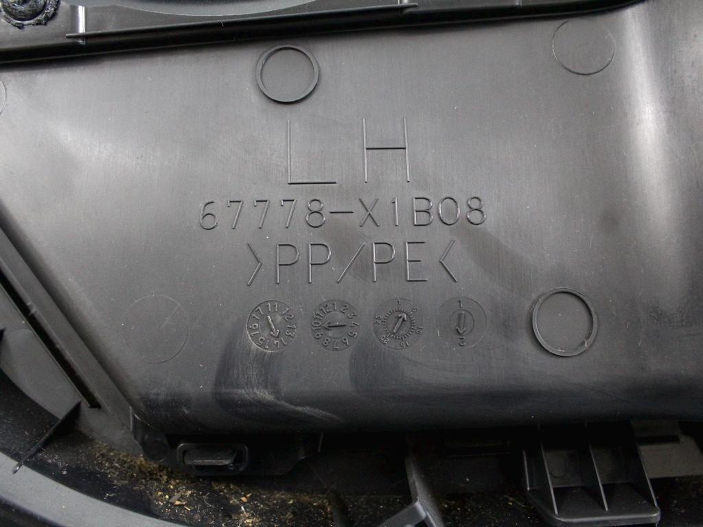 67612-X1B22 PANNELLO INTERNO PORTA ANTERIORE SINISTRA TOYOTA RAV 4 2.0 D 91KW 5P (2017) RICAMBIO USATO