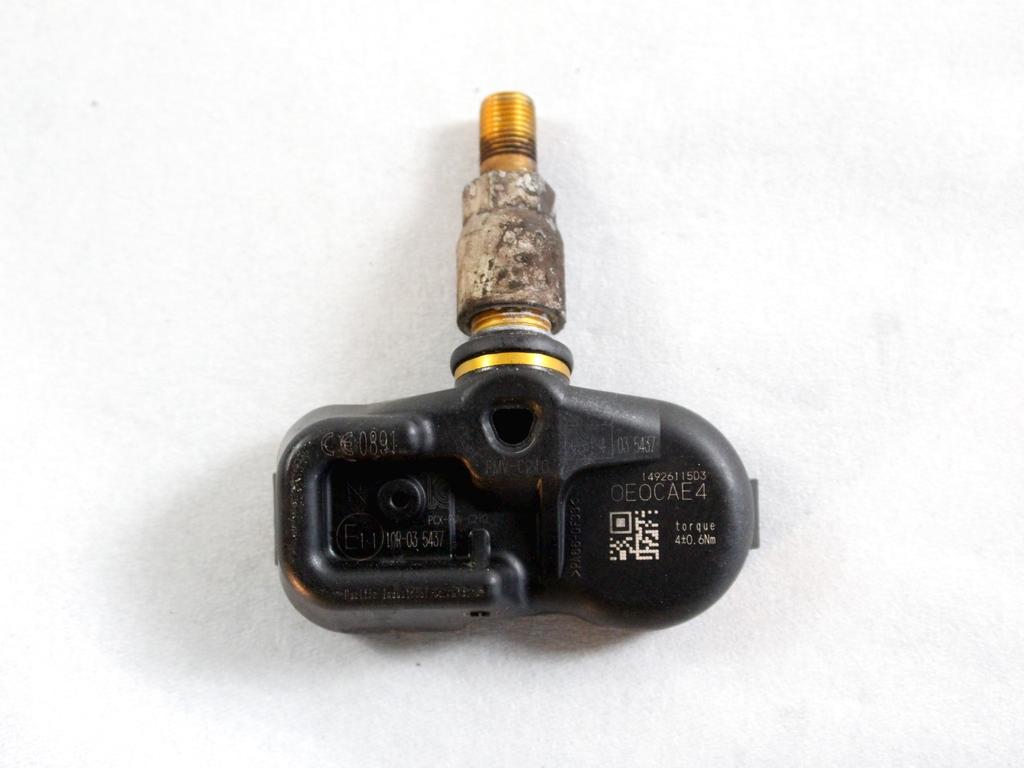4260742021 SENSORE DI PRESSIONE DEL PNEUMATICO TOYOTA RAV 4 2.0 D 91KW 5P (2017) RICAMBIO USATO