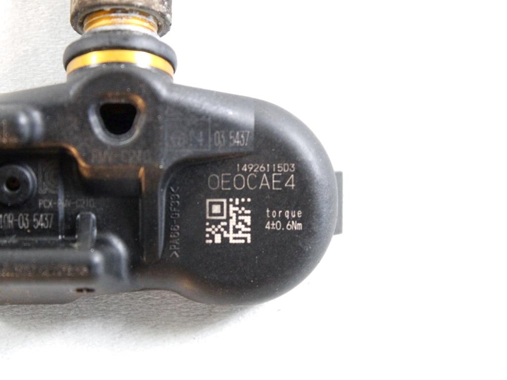 4260742021 SENSORE DI PRESSIONE DEL PNEUMATICO TOYOTA RAV 4 2.0 D 91KW 5P (2017) RICAMBIO USATO